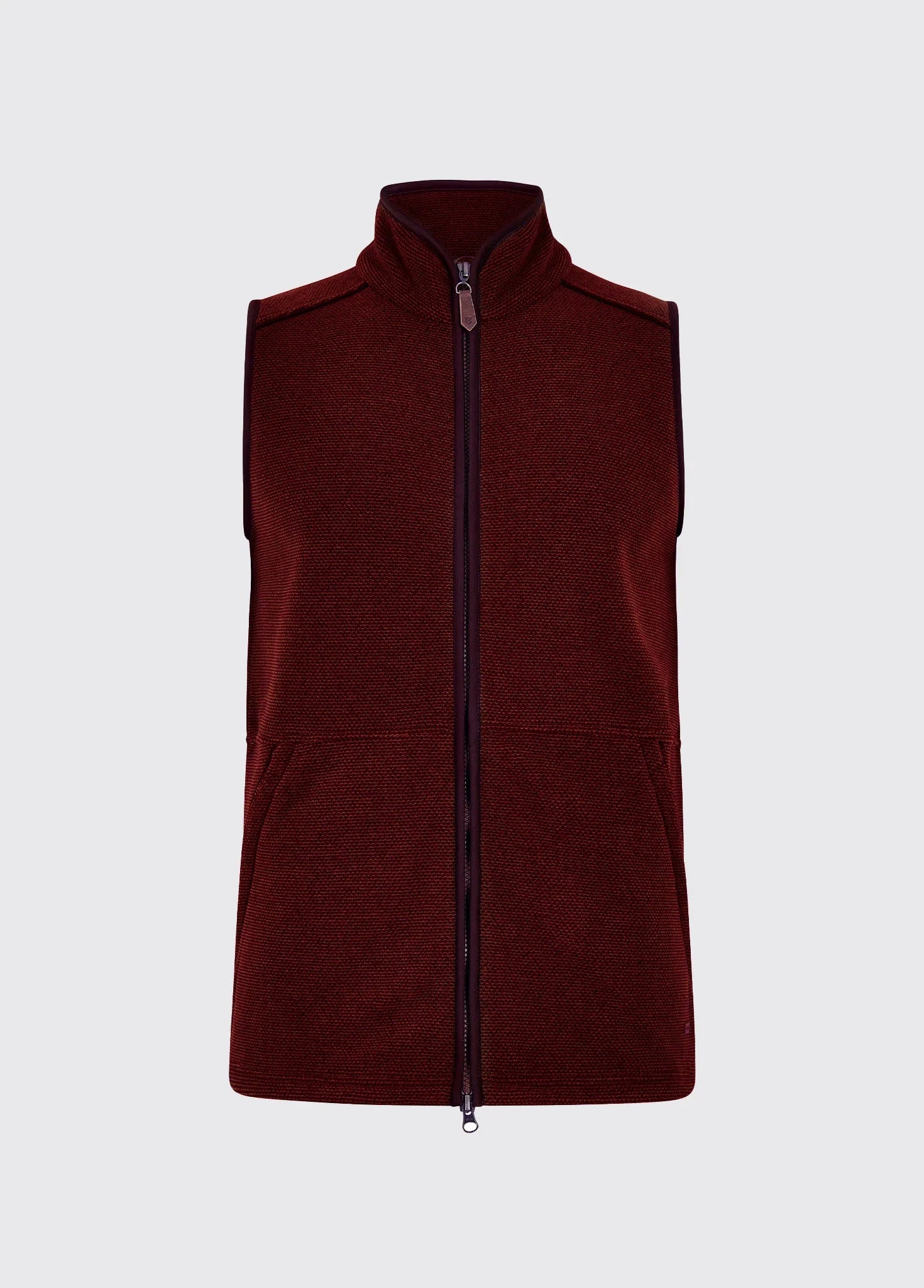 Dubarry Carbury Womens Fleece Gilet Ox Blood