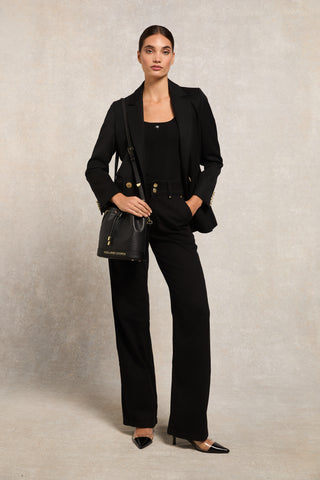 Ruby Knitted Vest Black