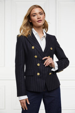 Knightsbridge Blazer Navy Chalk Pinstripe