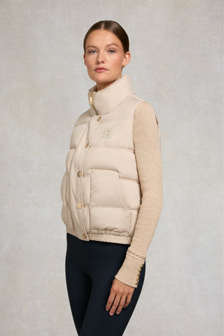 Milton Padded Gilet Bone