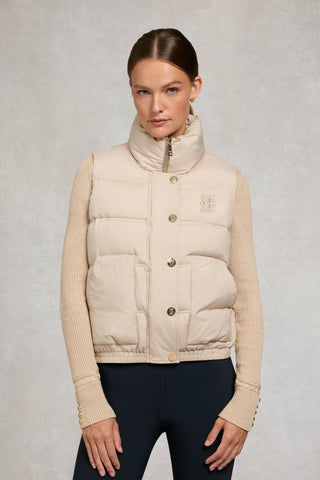 Milton Padded Gilet Bone