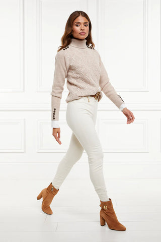 Jodhpur Jean in Oatmeal