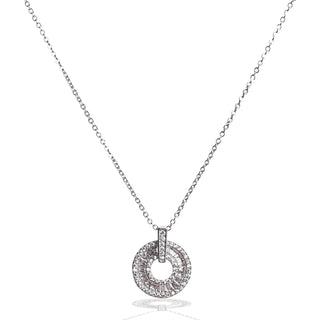 NECKLACE VIOLA - CONSTELLATION COLLECTION SILVER