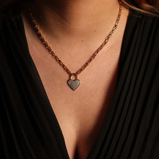 NECKLACE CONSTELLATION COLLECTION HEART GOLD