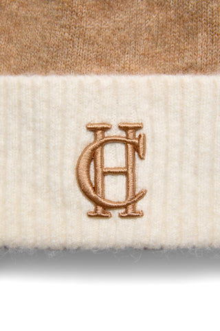 Chelsea Bobble Hat Camel