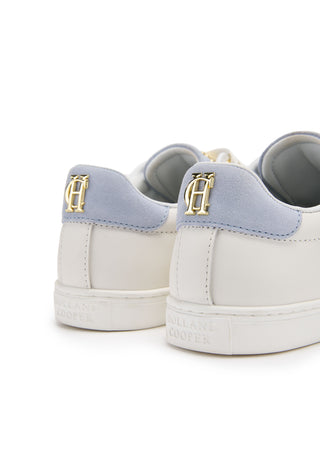 Knightsbridge Court Trainer White Smokey Blue