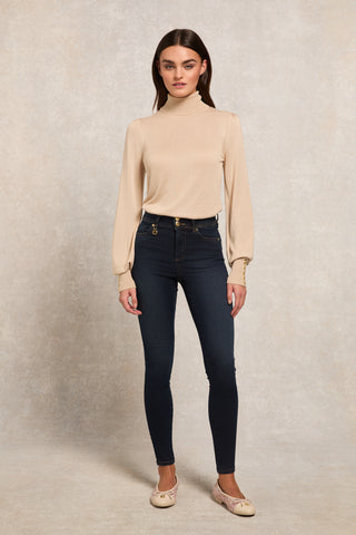 Contour Skinny Jean Deep Indigo