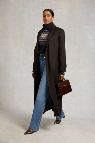 Rebecca Roll Neck Knit Ink Navy