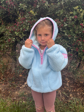 Kids Industry Fleece In Baby Blue
