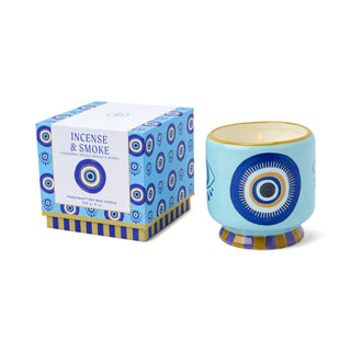 Paddywax A Dopo Eye Ceramic Candle - Incense & Smoke