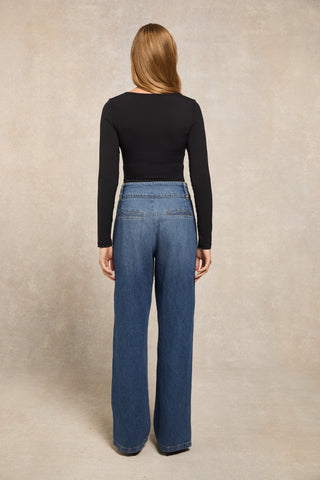 Supersoft Long Sleeve Top Black