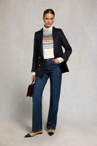 Rebecca Roll Neck Knit Natural