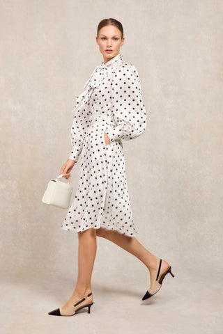 Regency Kitten Heel Nude & Black