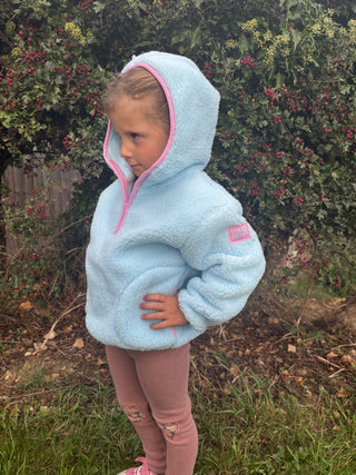Kids Industry Fleece In Baby Blue