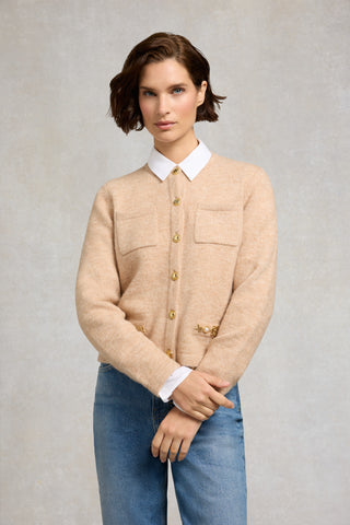 Lucinda Cardigan Camel