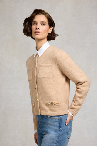 Lucinda Cardigan Camel