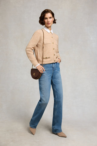 Lucinda Cardigan Camel