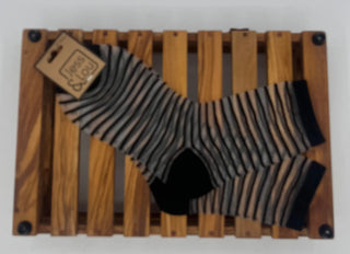 Footwear Elegance - Fashion Mesh Socks: White hearts
