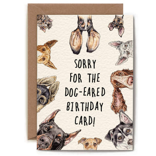 Dog Eared Card - Funny Dog Card - Everyday Card