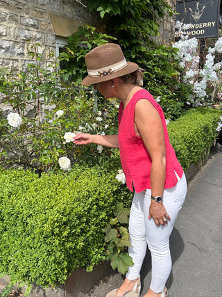 Lucie Cami Top Fragola Red