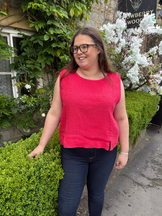 Lucie Cami Top Fragola Red