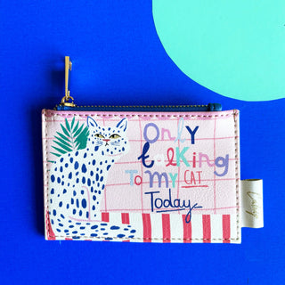 Catnip 'Only Talking To My Cat' Zip Purs