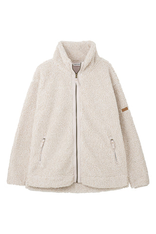 Ladies Cobh Full Zip Fleece - Irish Cream