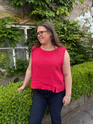 Lucie Cami Top Fragola Red