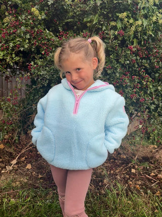 Kids Industry Fleece In Baby Blue