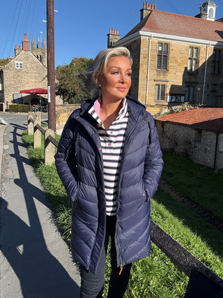 Laurel Ladies Coat - Navy