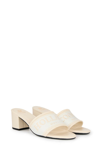 Pimlico Mule Cream Ecru