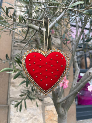 RED HEART DECORATION