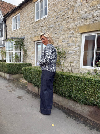 Kirsten Jacket - Rich Navy & Wild Oat