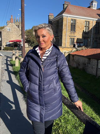 Laurel Ladies Coat - Navy