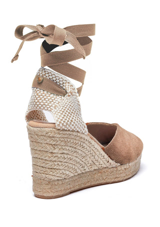 Seville Wedge Sandal Taupe