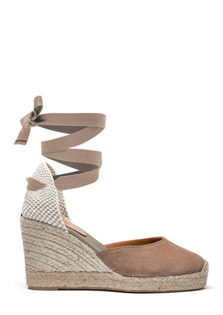 Seville Wedge Sandal Taupe