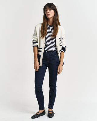 Stretch Slim Fit Indigo Jeans