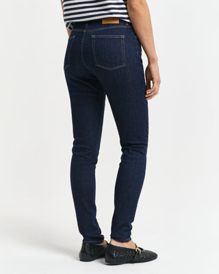 Stretch Slim Fit Indigo Jeans