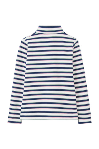 Ladies Haven II Jersey -  Navy Sage Rose Strp