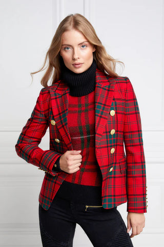 Knightsbridge Blazer Red Tartan