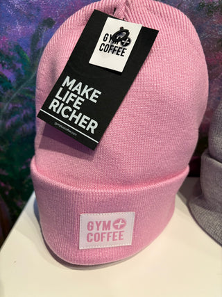 Knit Beanie in Cotton Candy