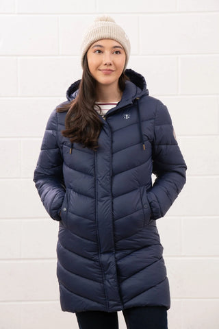 Laurel Ladies Coat - Navy