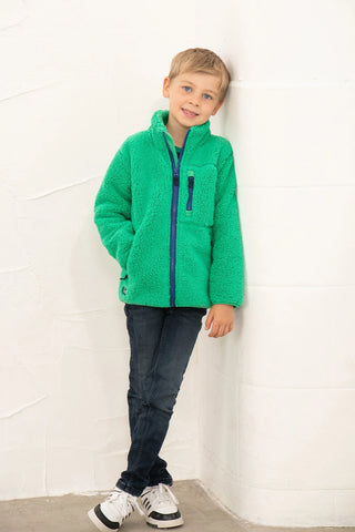 Kian Boys Fleece -Pea Green