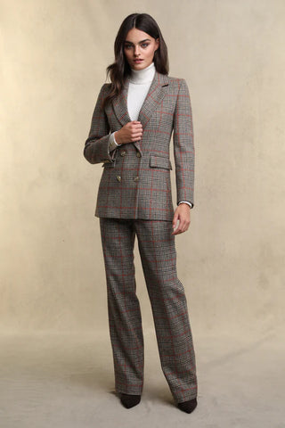 Double Breasted Blazer Orange Windsor