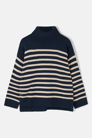 Luisa Jumper-Navy Stripe
