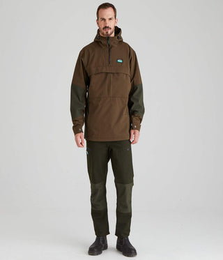 Ridgeline Men's Cambrian Smock Bark/Deep Forest