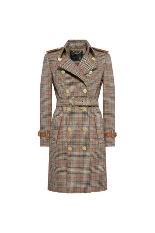 Marlborough Trench Coat Orange Windsor