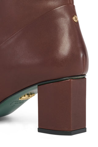 Regency Mid Heel Ankle Rich Chocolate