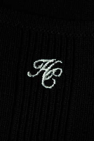 Ruby Knitted Vest Black