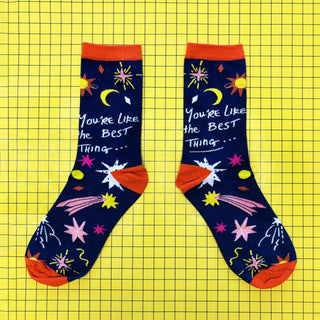 Small Talk 'You're The Best Thing' Socks